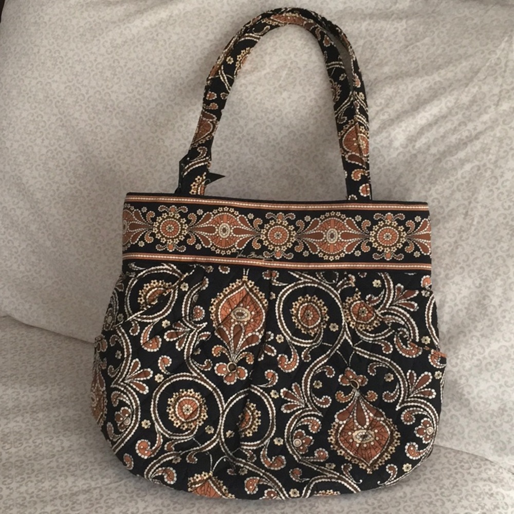 Vera Bradley shoulder bag in Cafe Latte